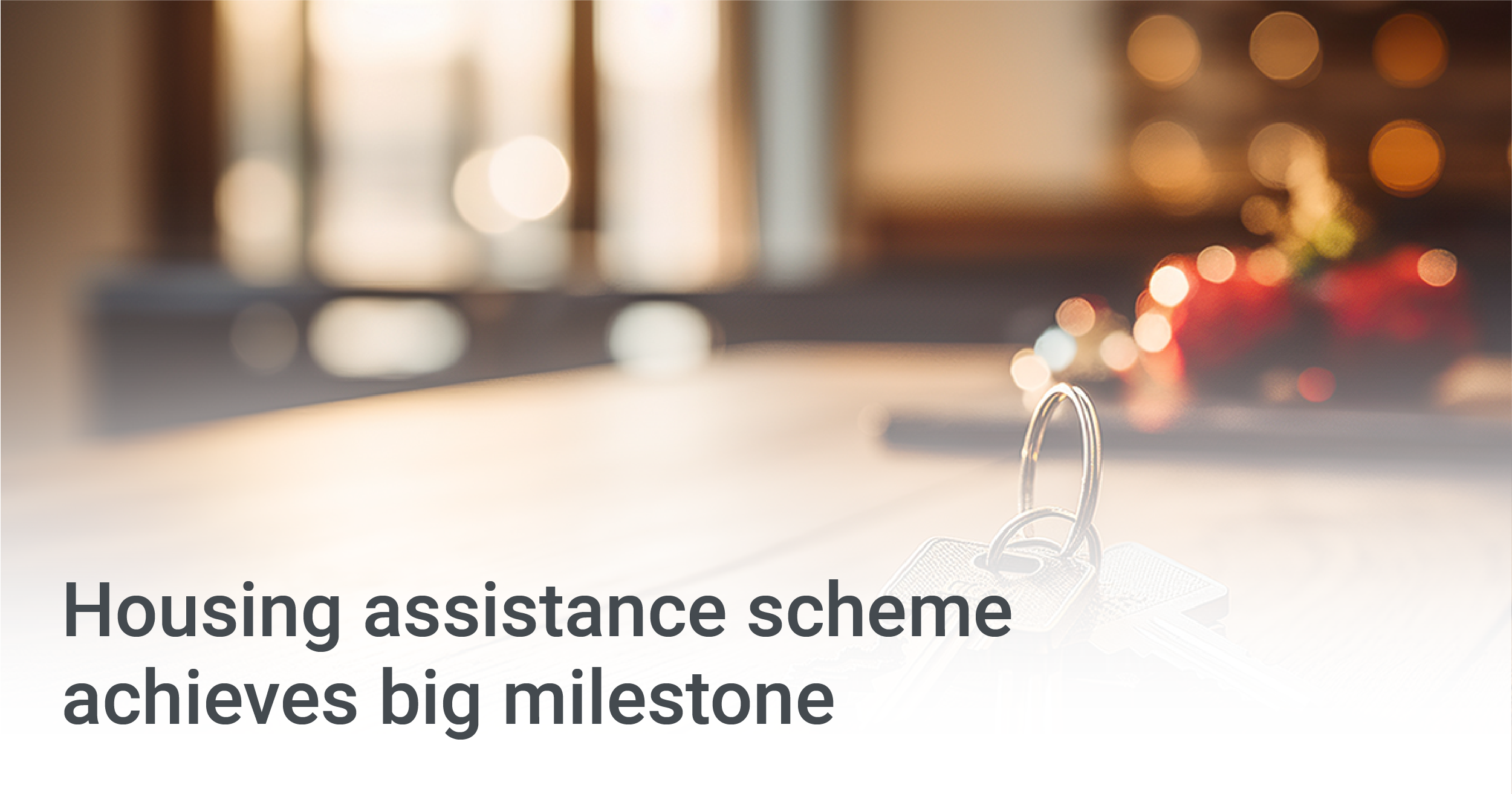 Housing Scheme Milestone