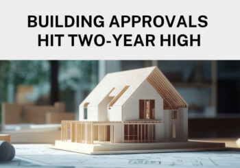 Building approvals hit two-year high