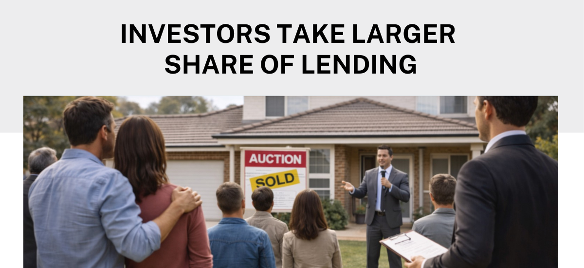 Investors Claim Biggest Lending Share Since 2016
